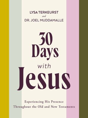 cover image of 30 Days with Jesus Bible Study Guide